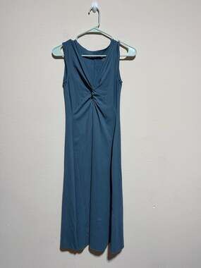 Patagonia Seabrook Bandha Twist-Front Sleeveless Midi Dress